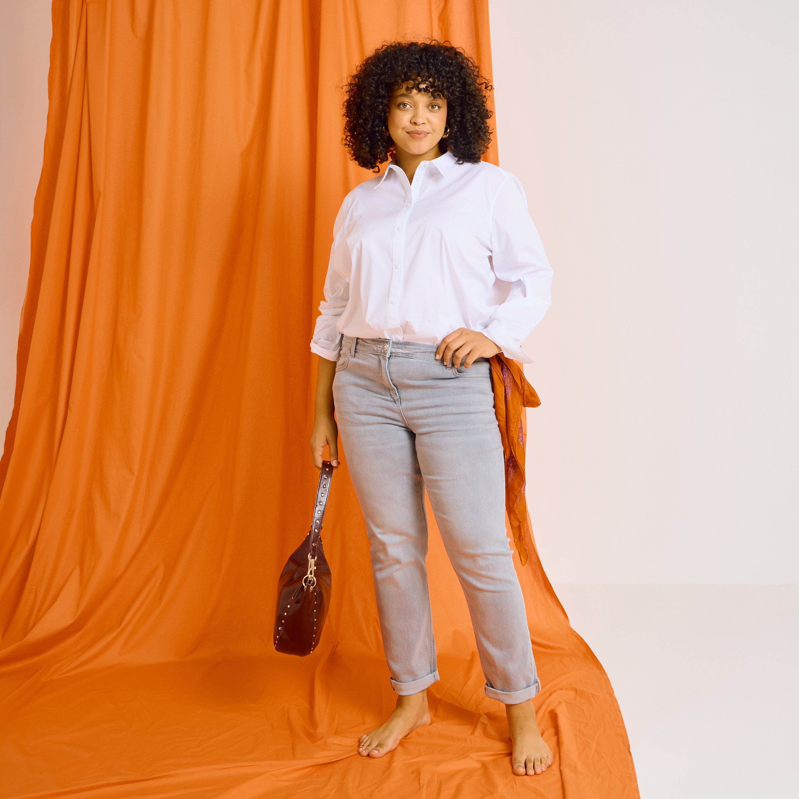 Jean raccourci TOKYO R01 femme