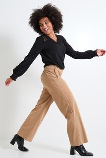 Pantalon velours femme
