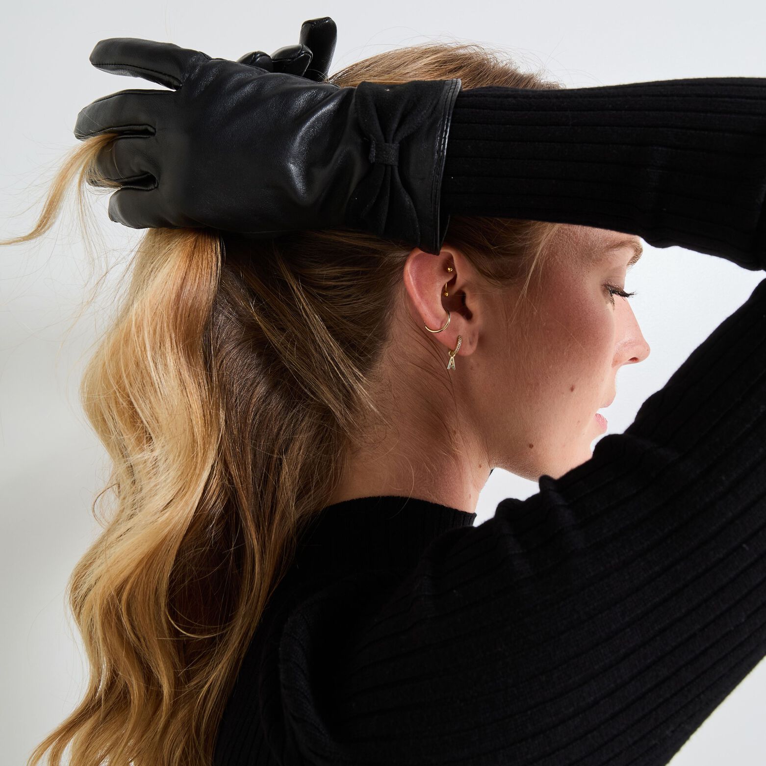 Gants cuir d'agneau femme