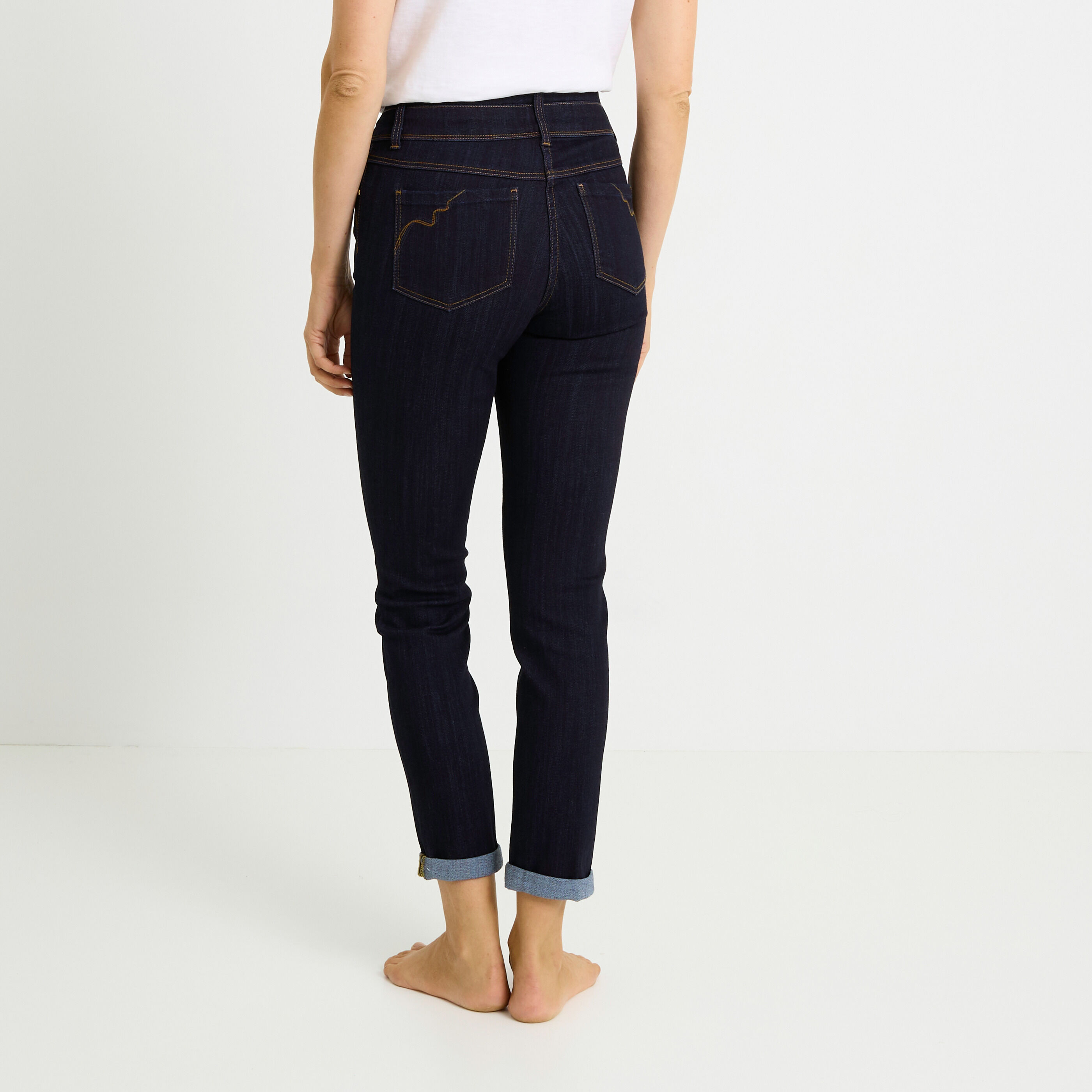 Jean slim raccourci HANOI R02 femme