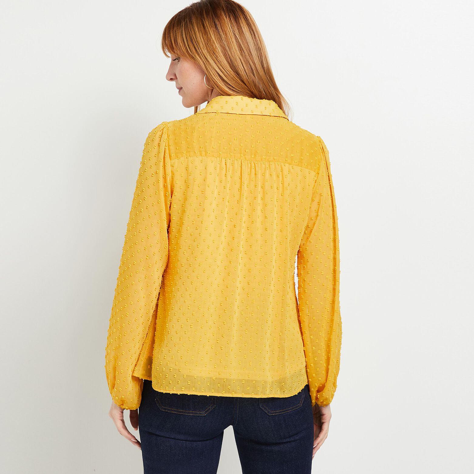 Blouse plumetis femme
