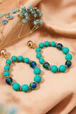 BO POUSSETTE FORME GOUTTE AVC PERLES VER
