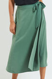 Jupe porte feuille femme