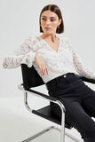 Chemise légère dentelle femme