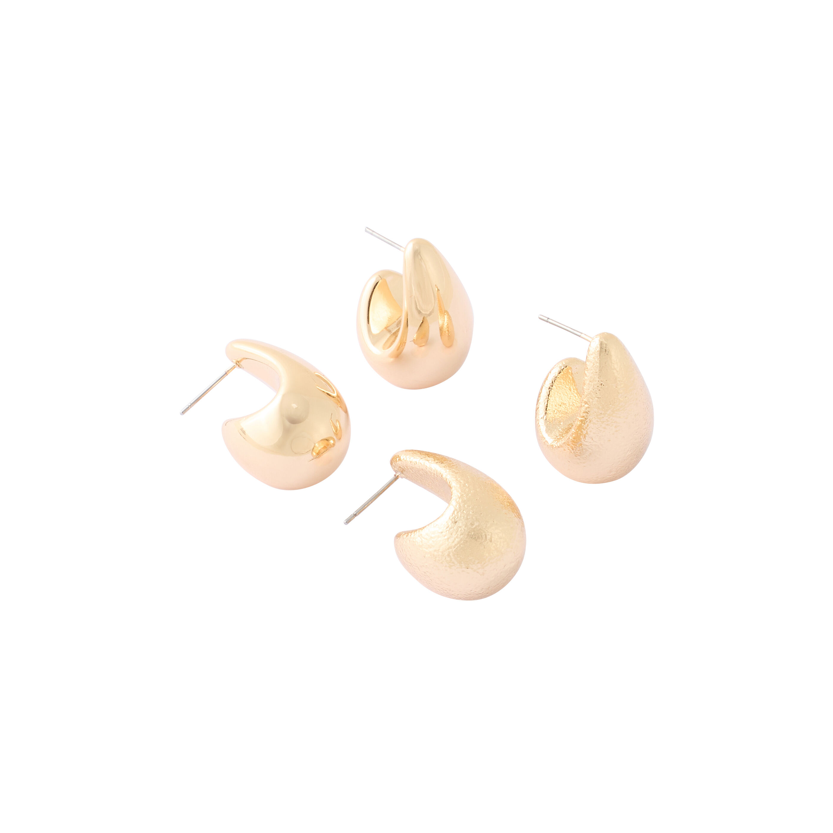 Set de 2 boucles d'oreilles gouttes