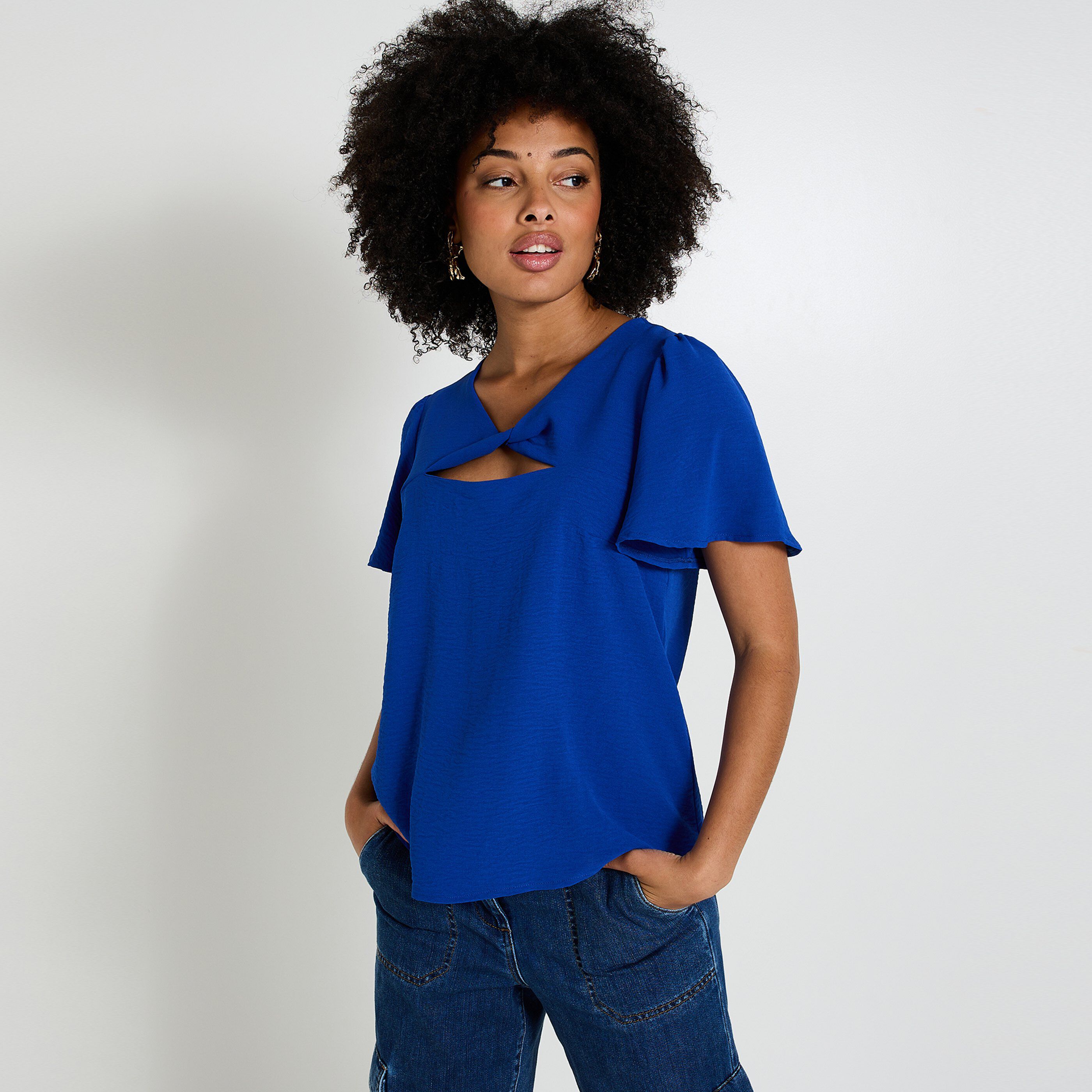 Blouse habill&eacute;e femme