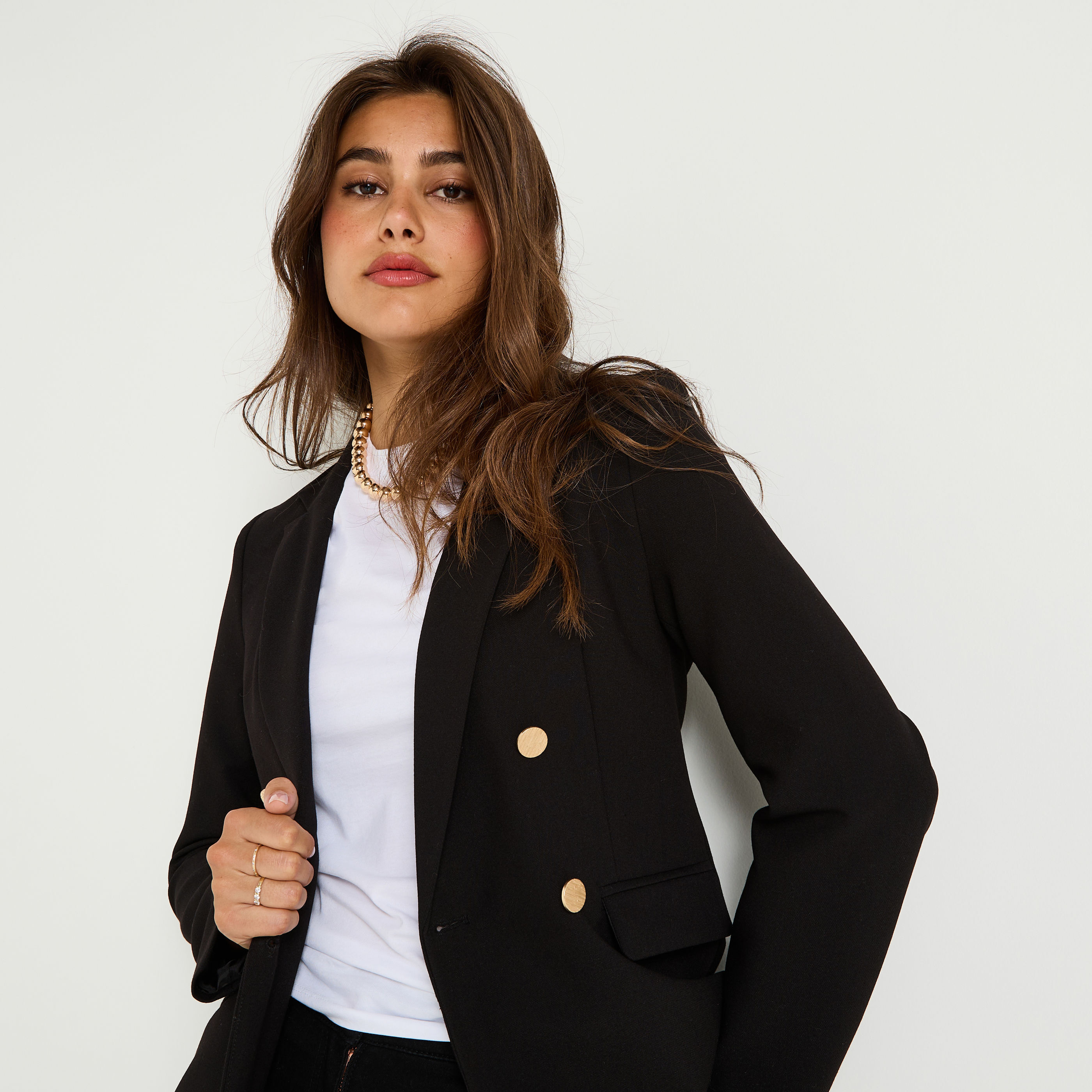Blazer double boutonnage femme