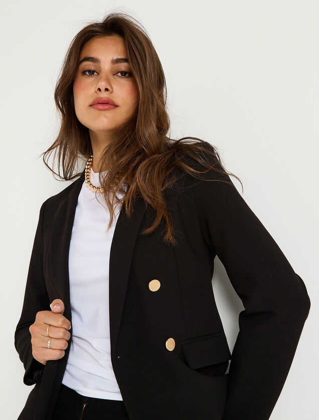 Blazer double boutonnage femme