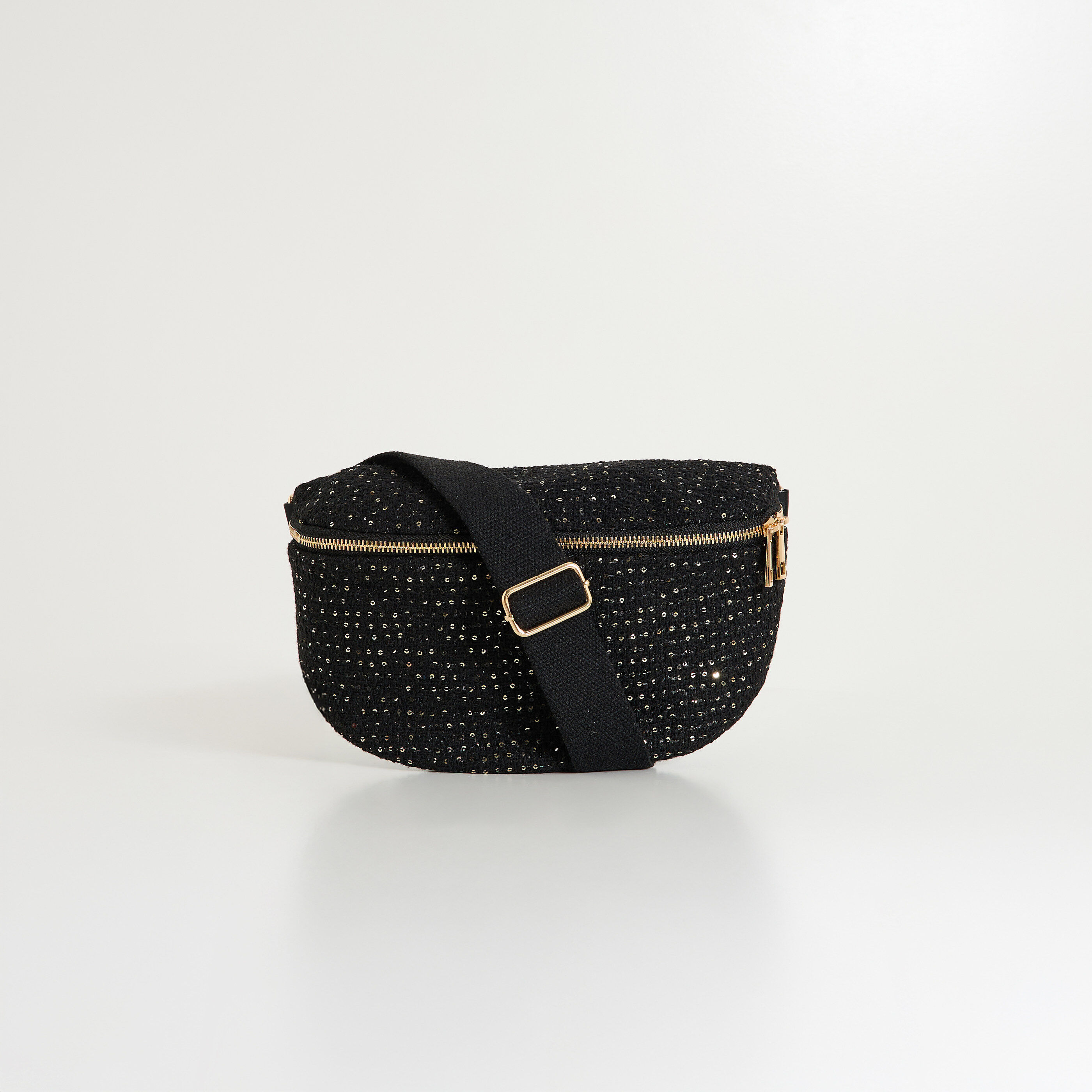 Sac banane en tissu paillet&eacute;