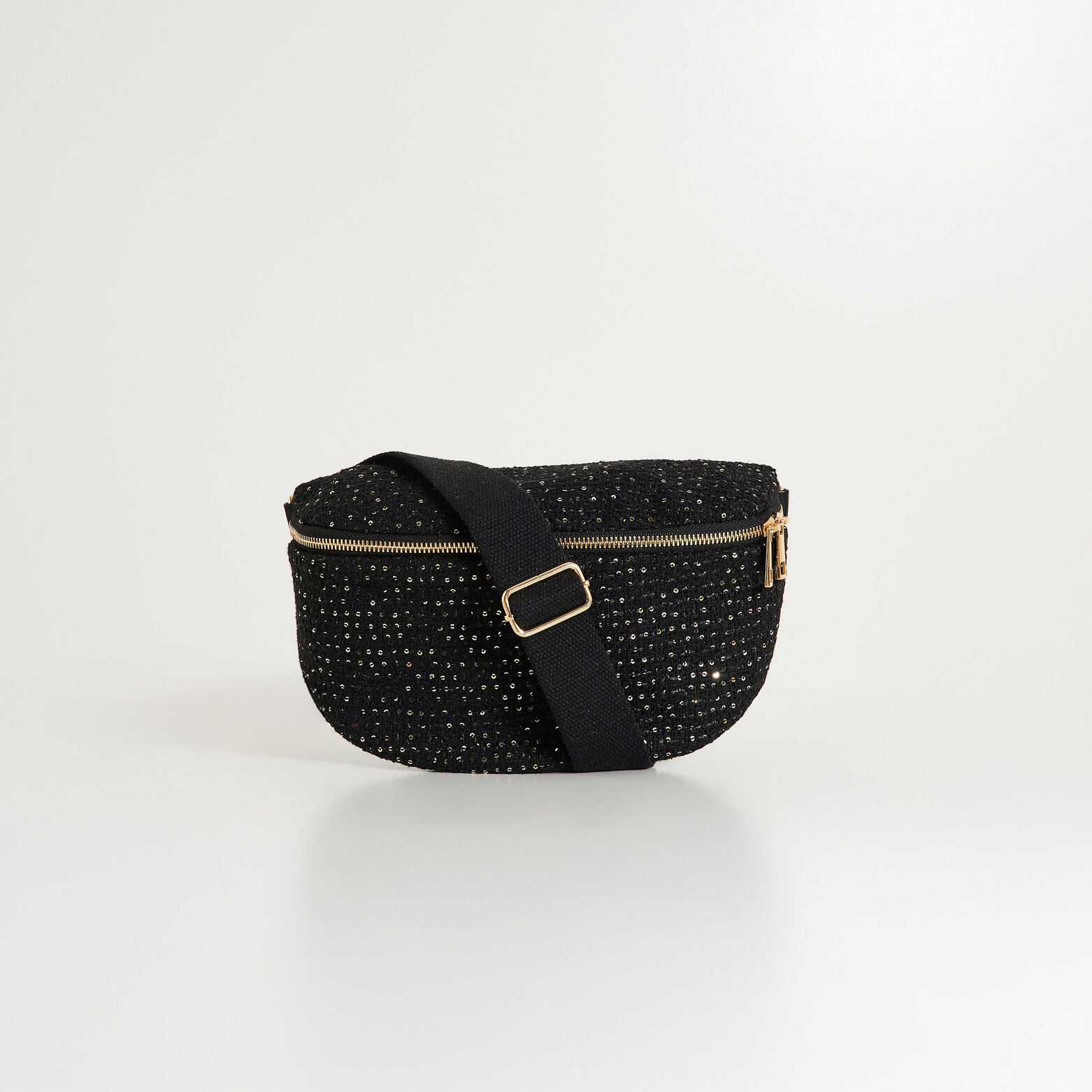 Sac banane en tissu pailleté