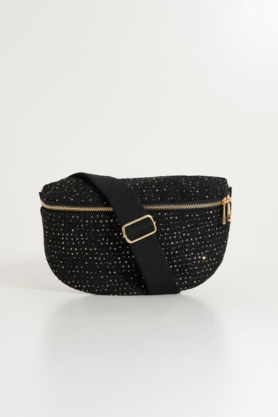 Sac banane en tissu pailleté