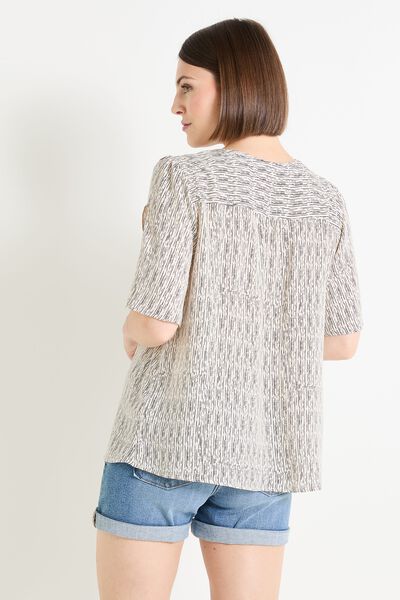Blouse imprimée femme