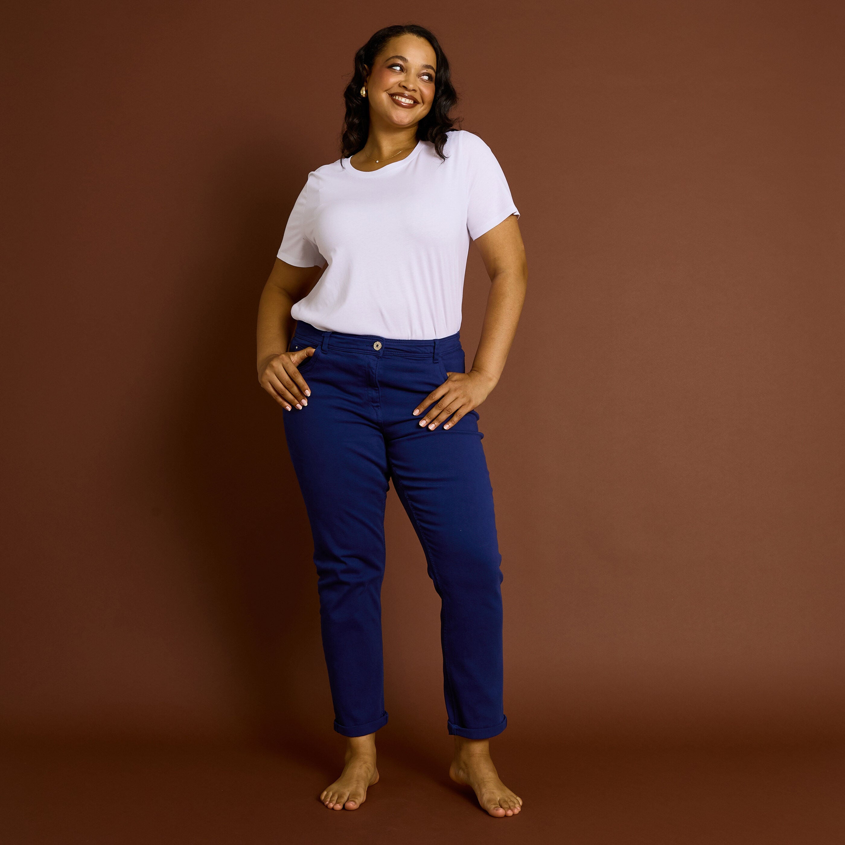 Jean slim raccourci TOKYO R01 femme