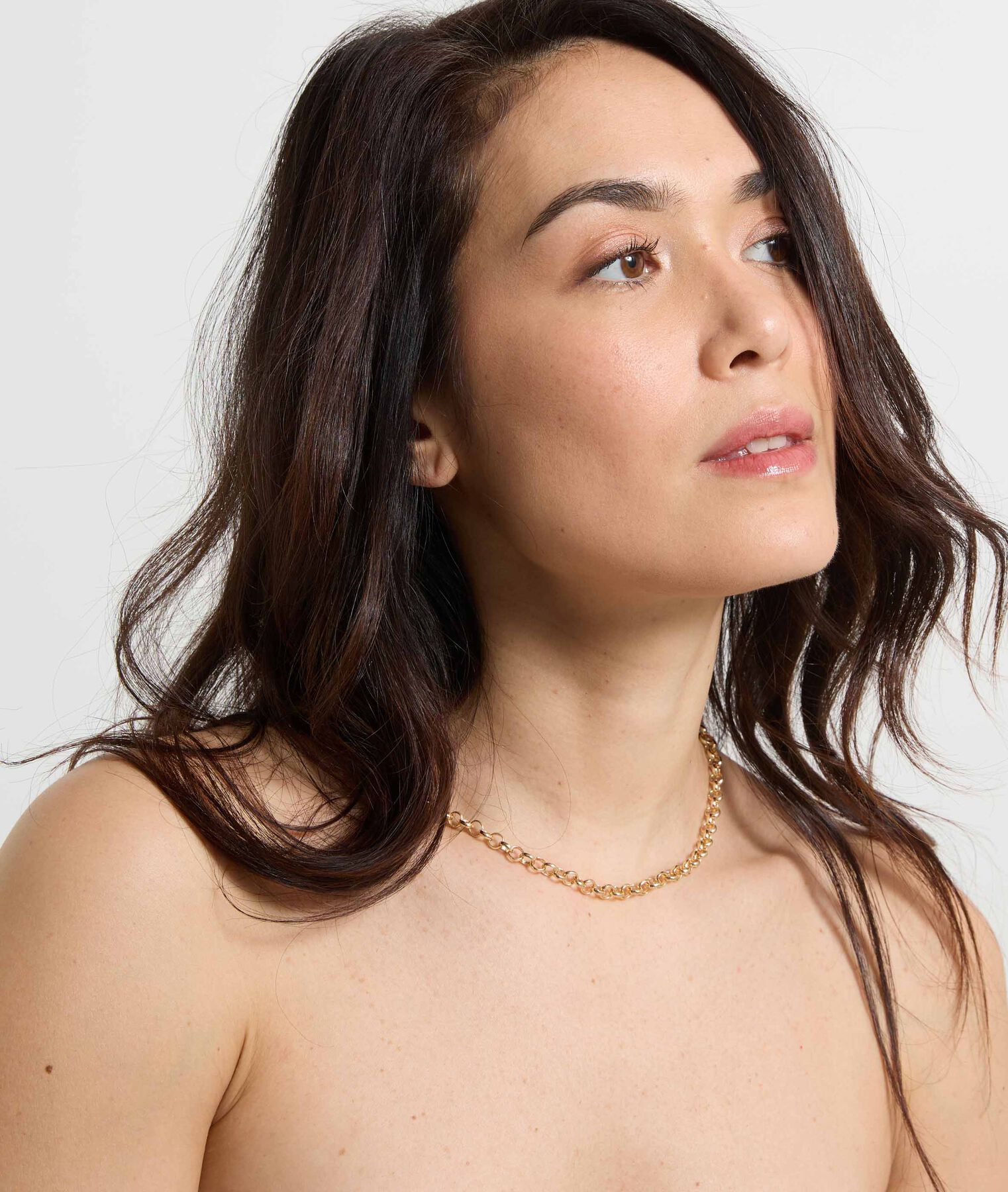 Collier à maillons ronds