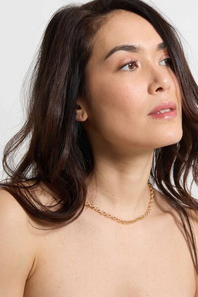 Collier à maillons ronds