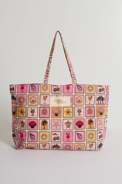 Tote bag imprimé femme