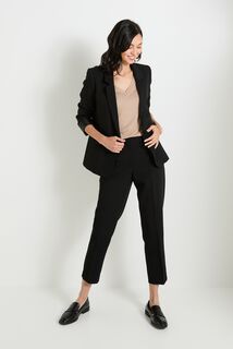 Pantalon taille haute femme
