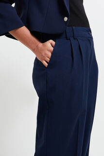 Pantalon à pince large femme