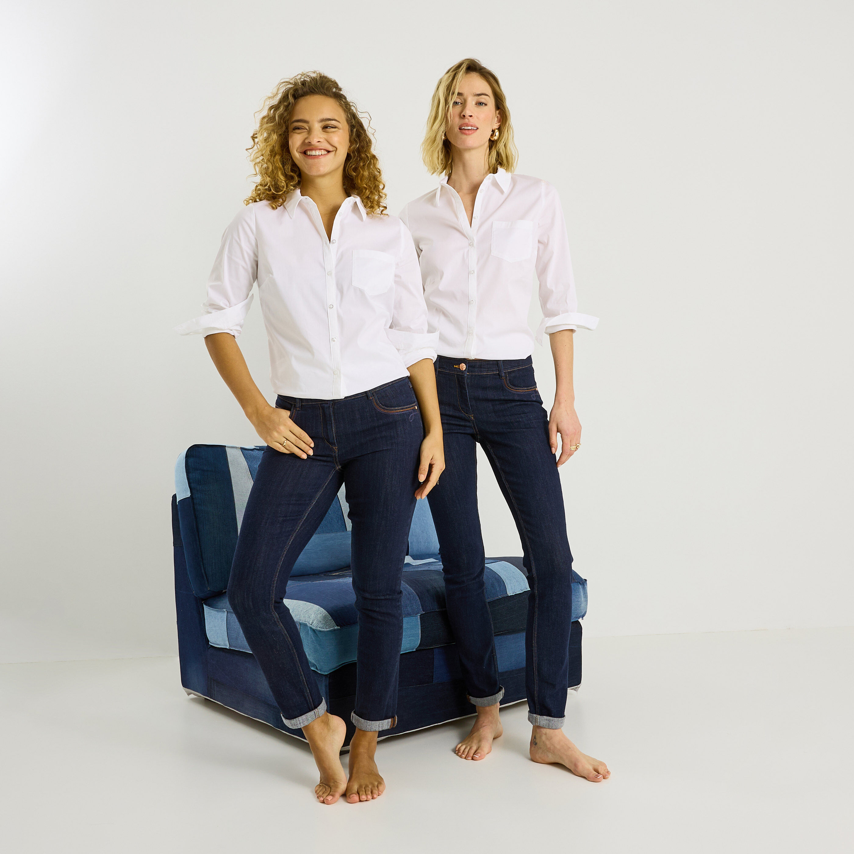 Jean slim raccourci TOKYO R01 femme