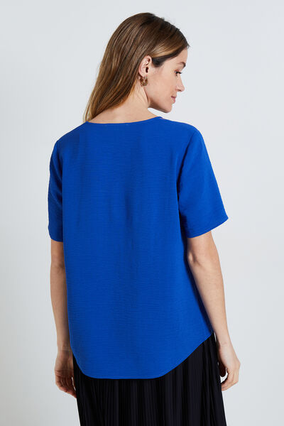 Blouse manches courtes femme