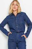 Combinaison en jean femme