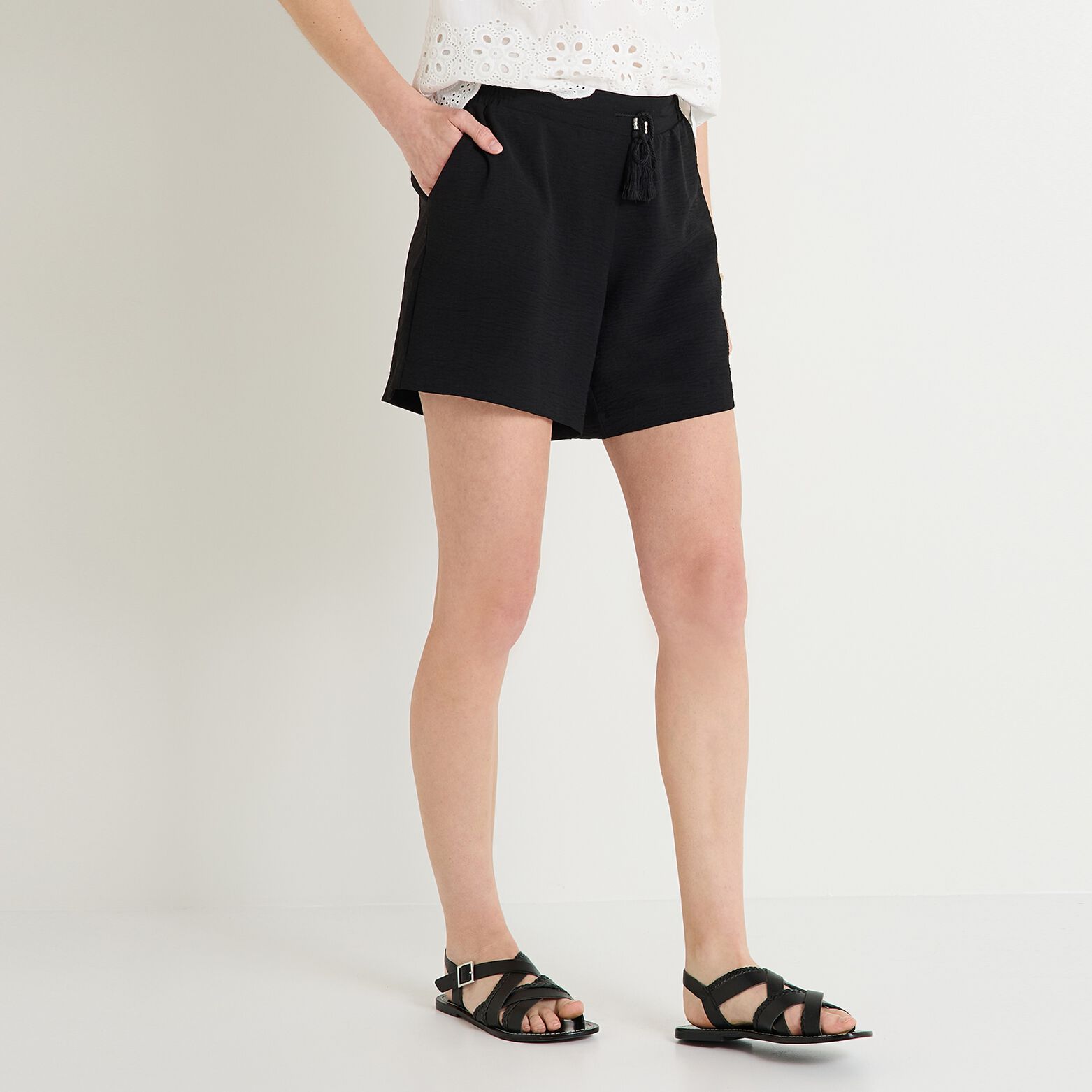 Short fluide femme
