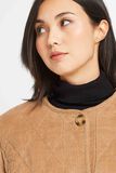 Manteau reversible femme
