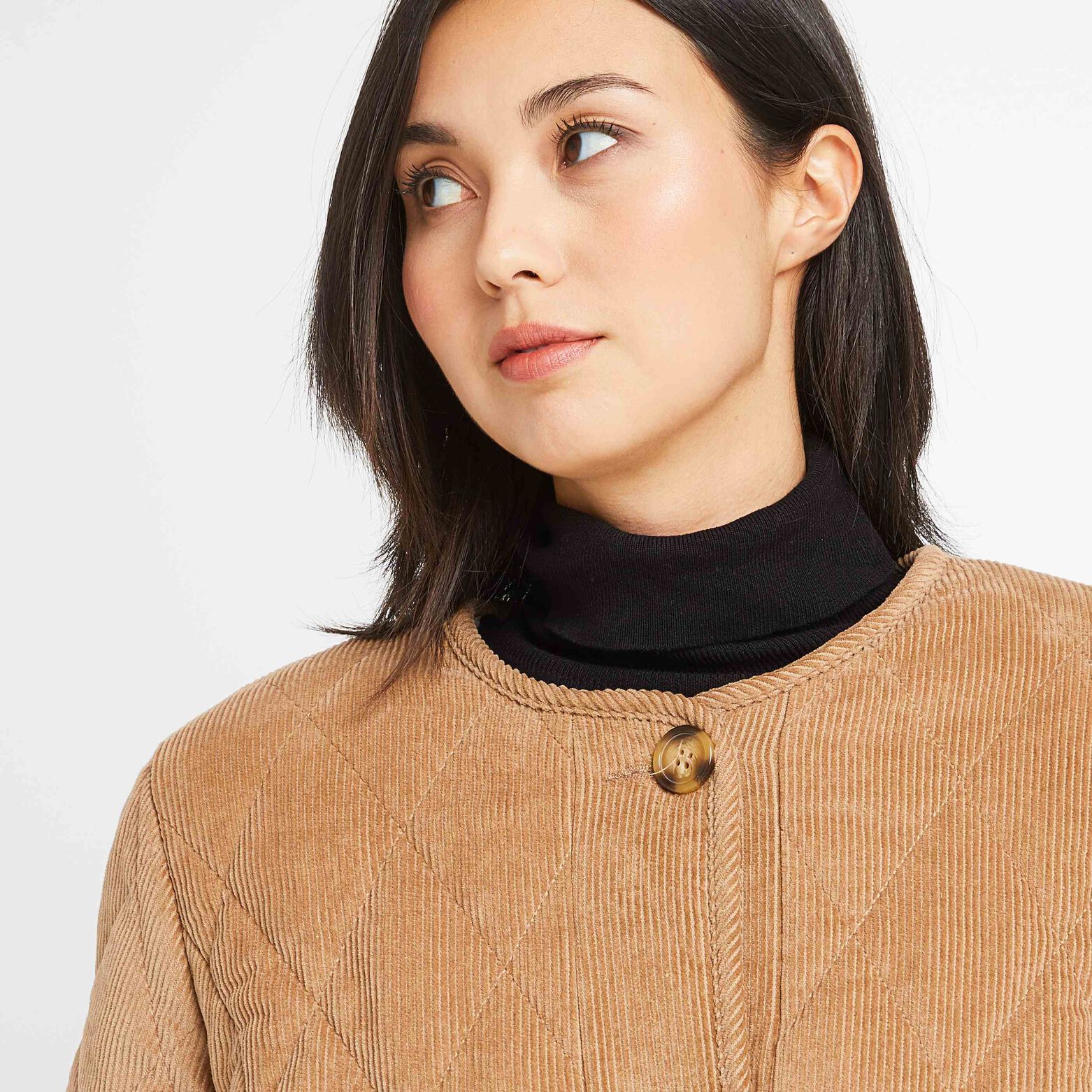 Manteau reversible femme