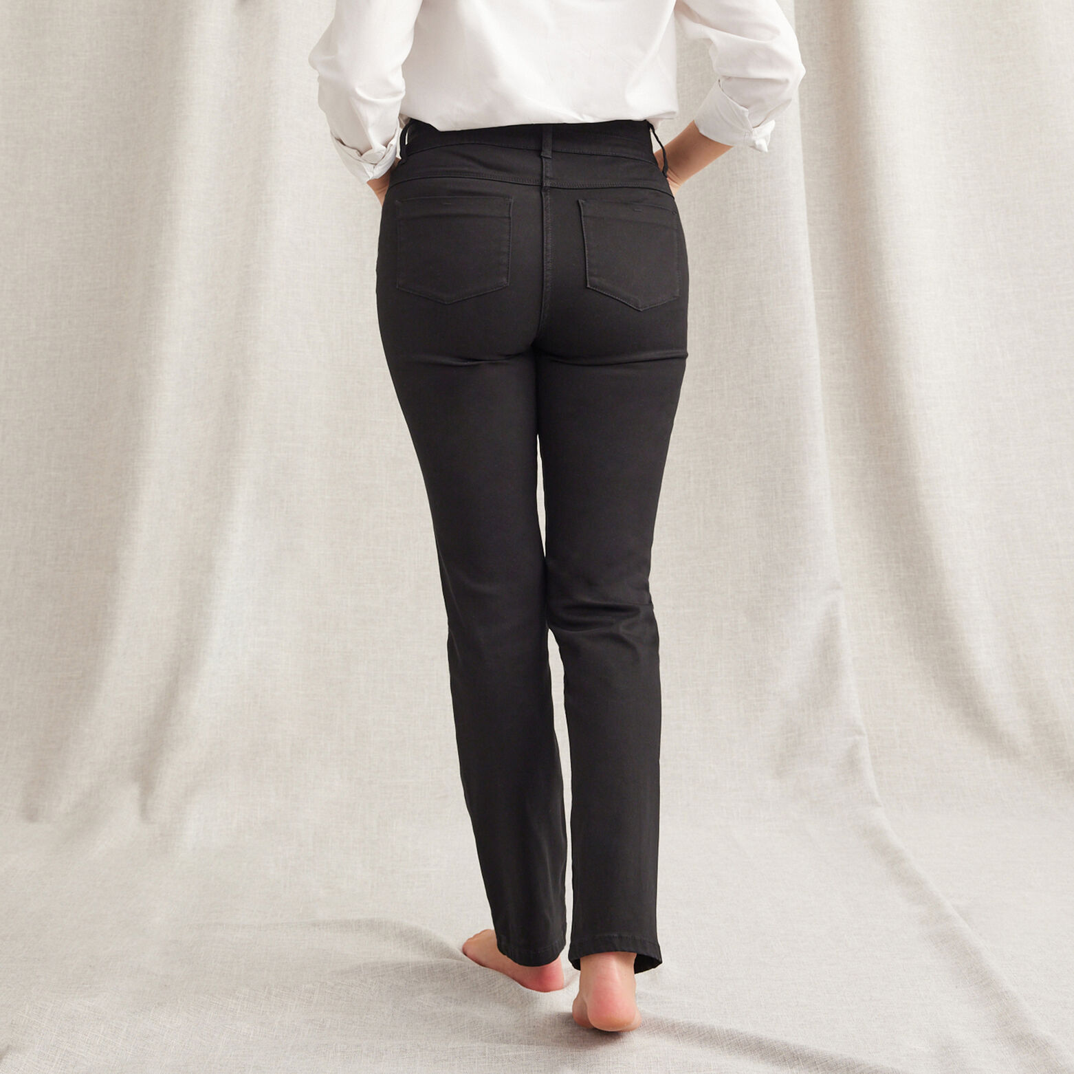 Jean droit taille haute ROME femme