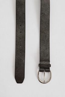 Ceinture croûte de cuir irisé femme