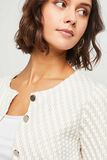 Veste maille matelassée femme