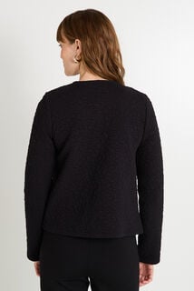Veste matelassée en maille femme