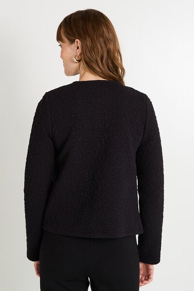 Veste matelassée en maille femme