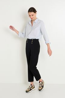 Pantalon cigarette femme