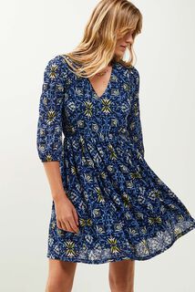 Robe imprimée fleurs femme