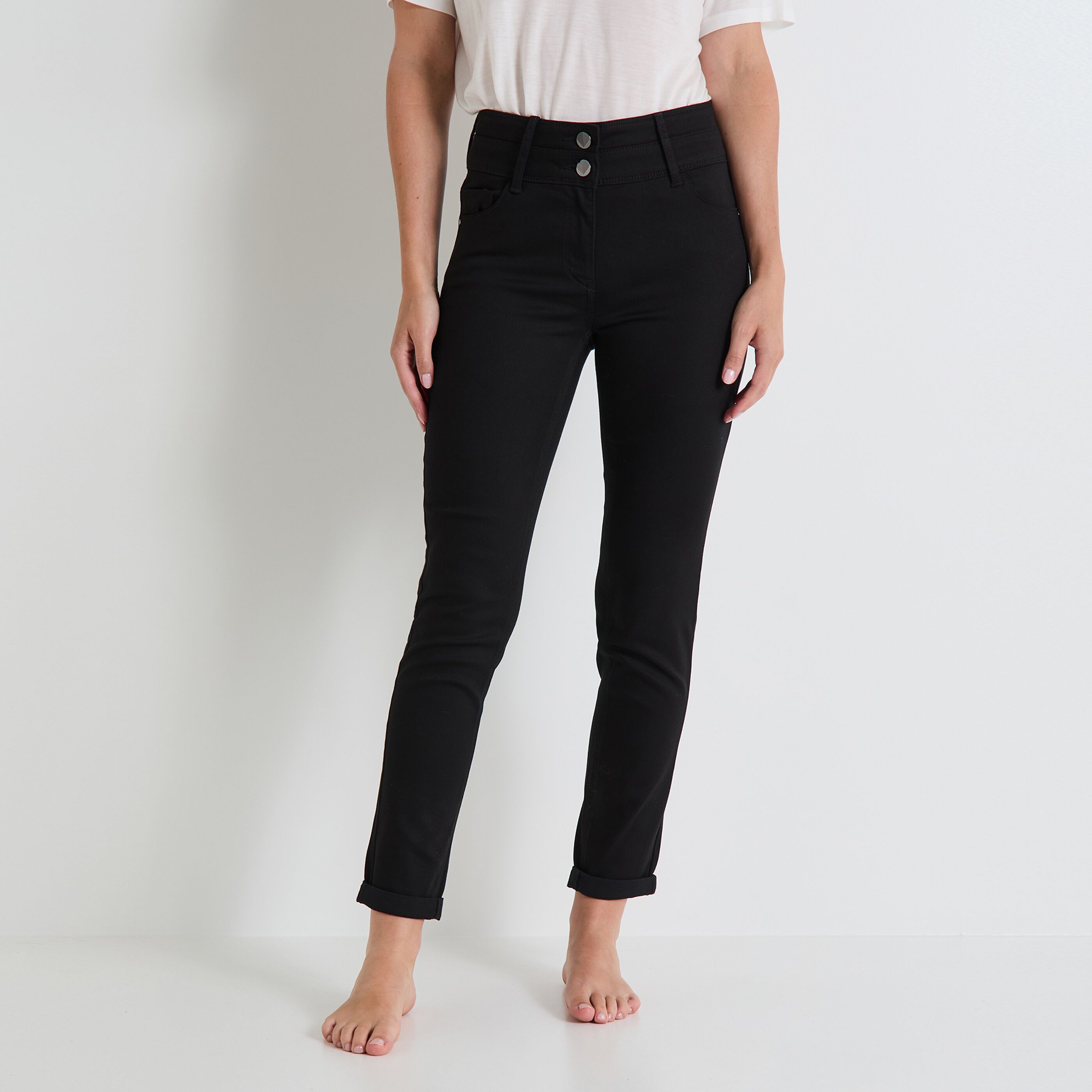 Jean raccourci HANOI R02 femme