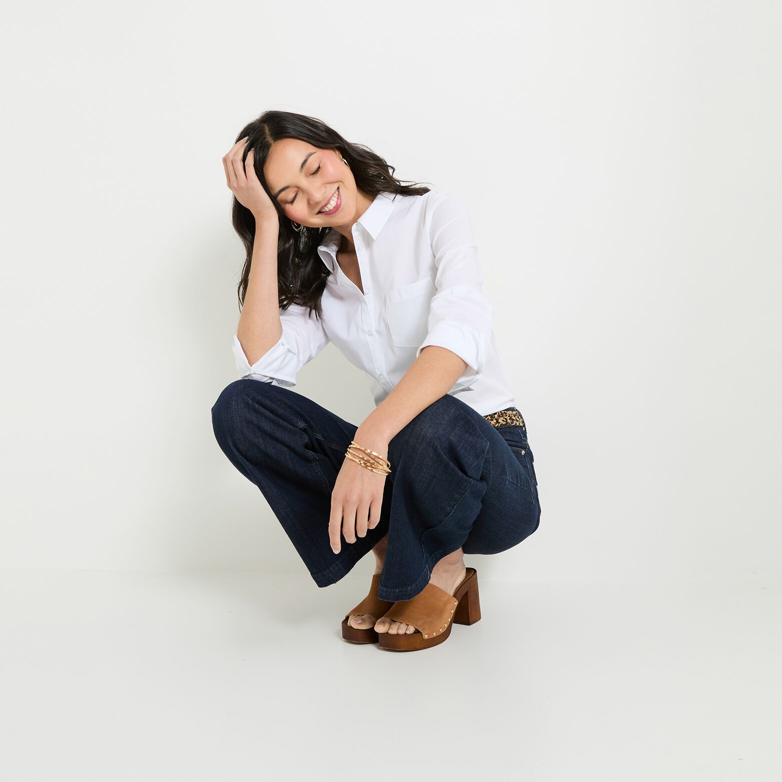 Chemise structurée femme