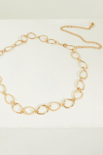 Ceinture chaine metal femme