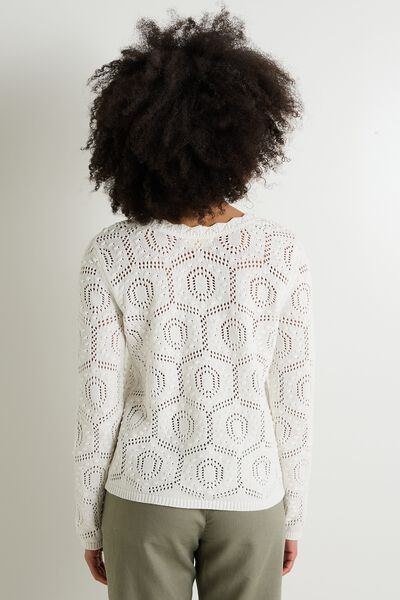 Pull jeux de points femme