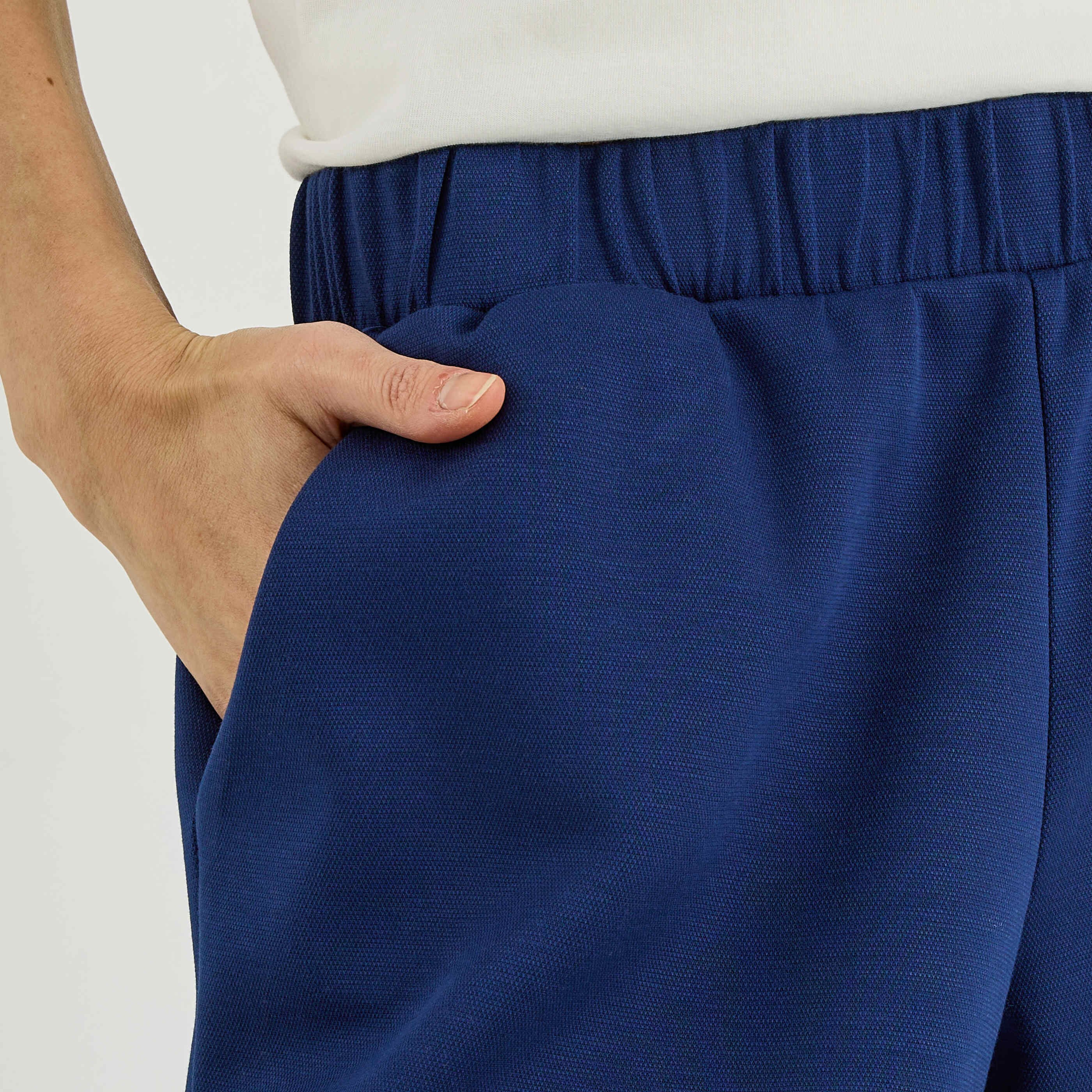 Pantalon large en maille femme