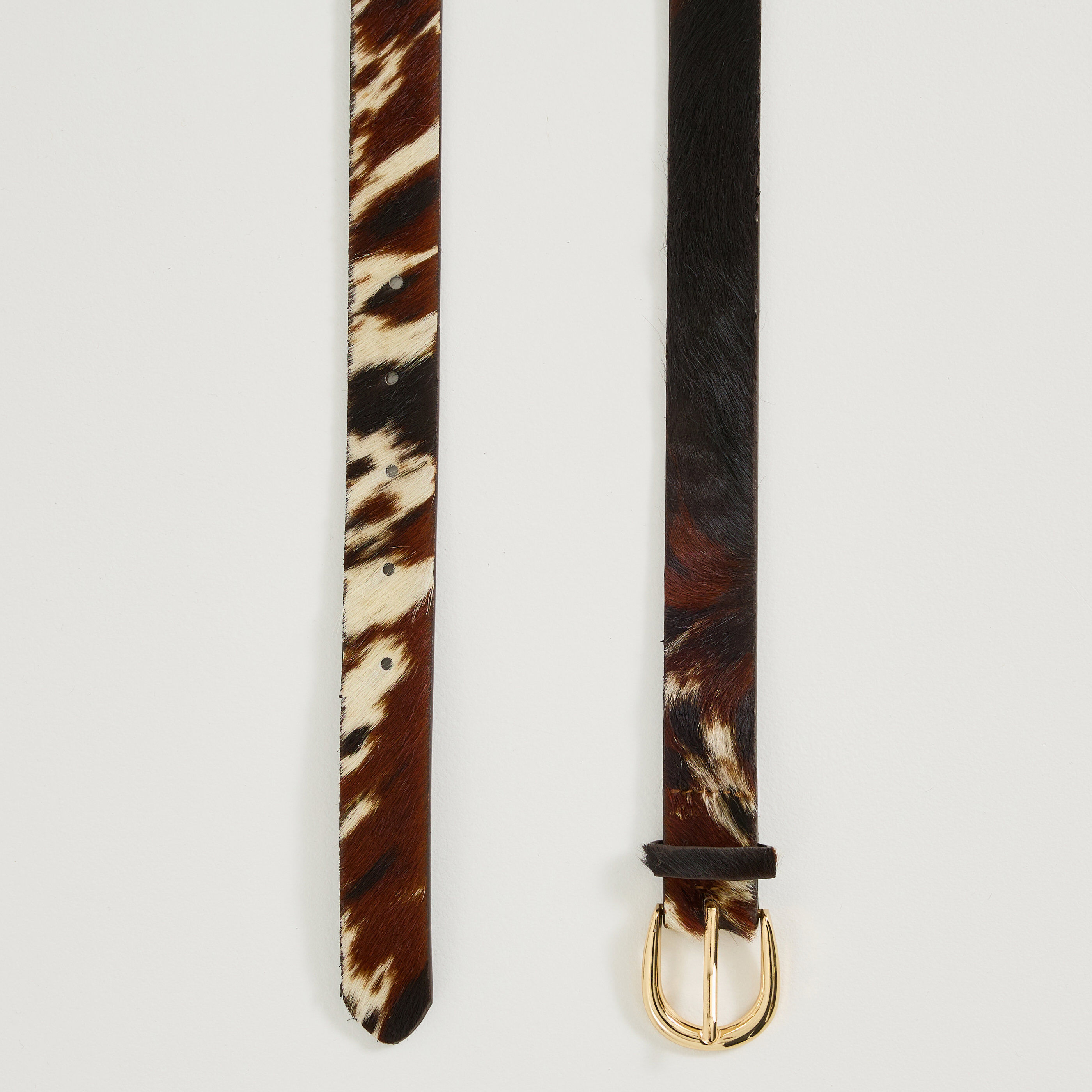 Ceinture en cuir de vache femme