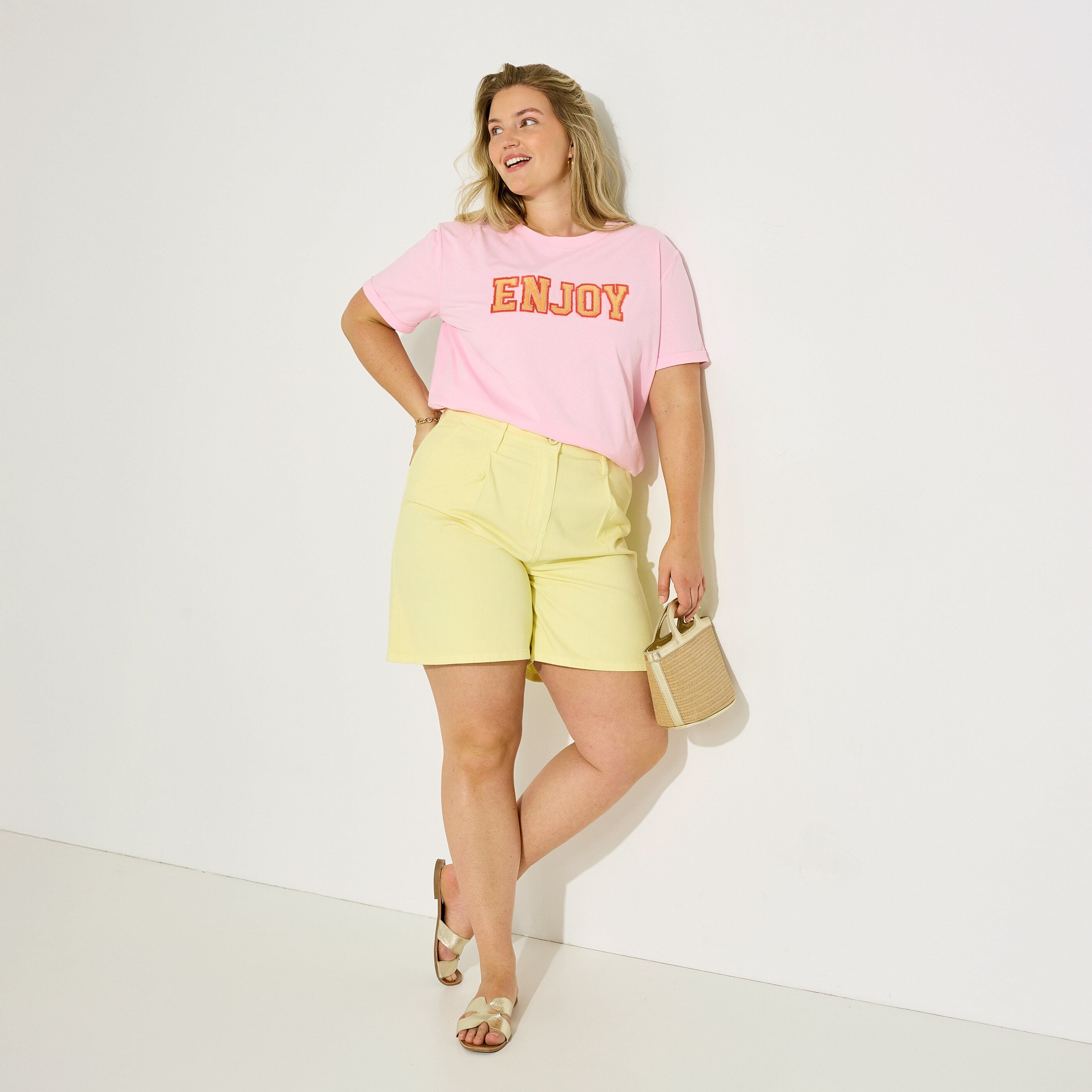 Bermuda en jean femme