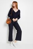 Gilet col V femme