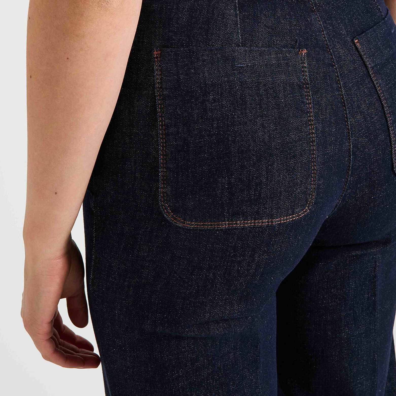 Jean flare POMPON F02 femme