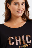 Tshirt strass femme