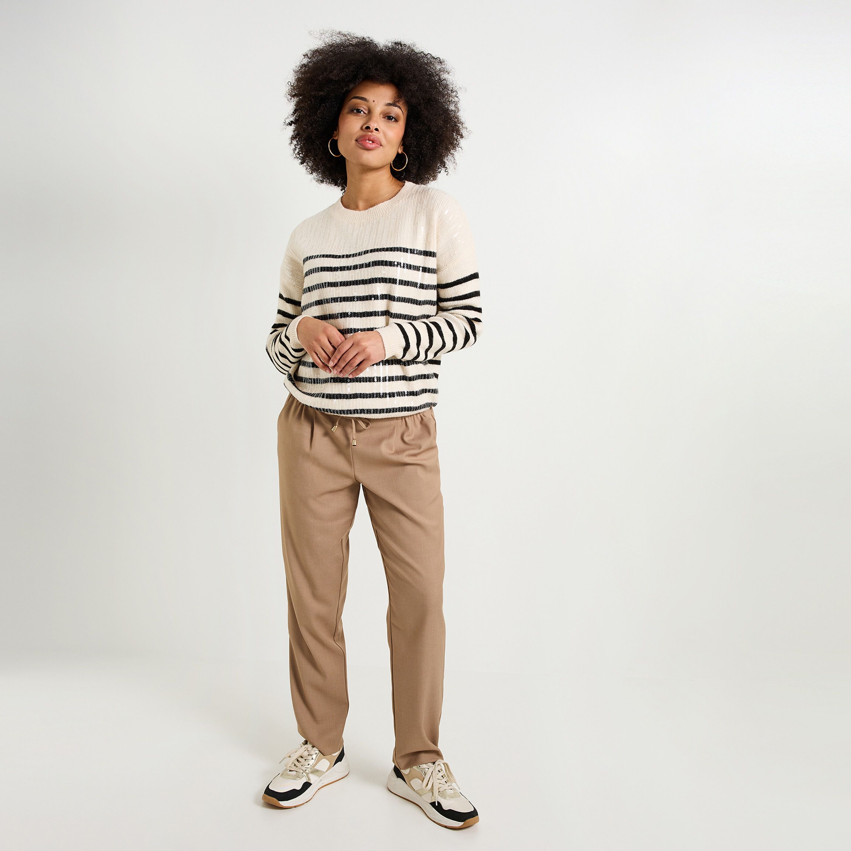 Pantalon fluide femme