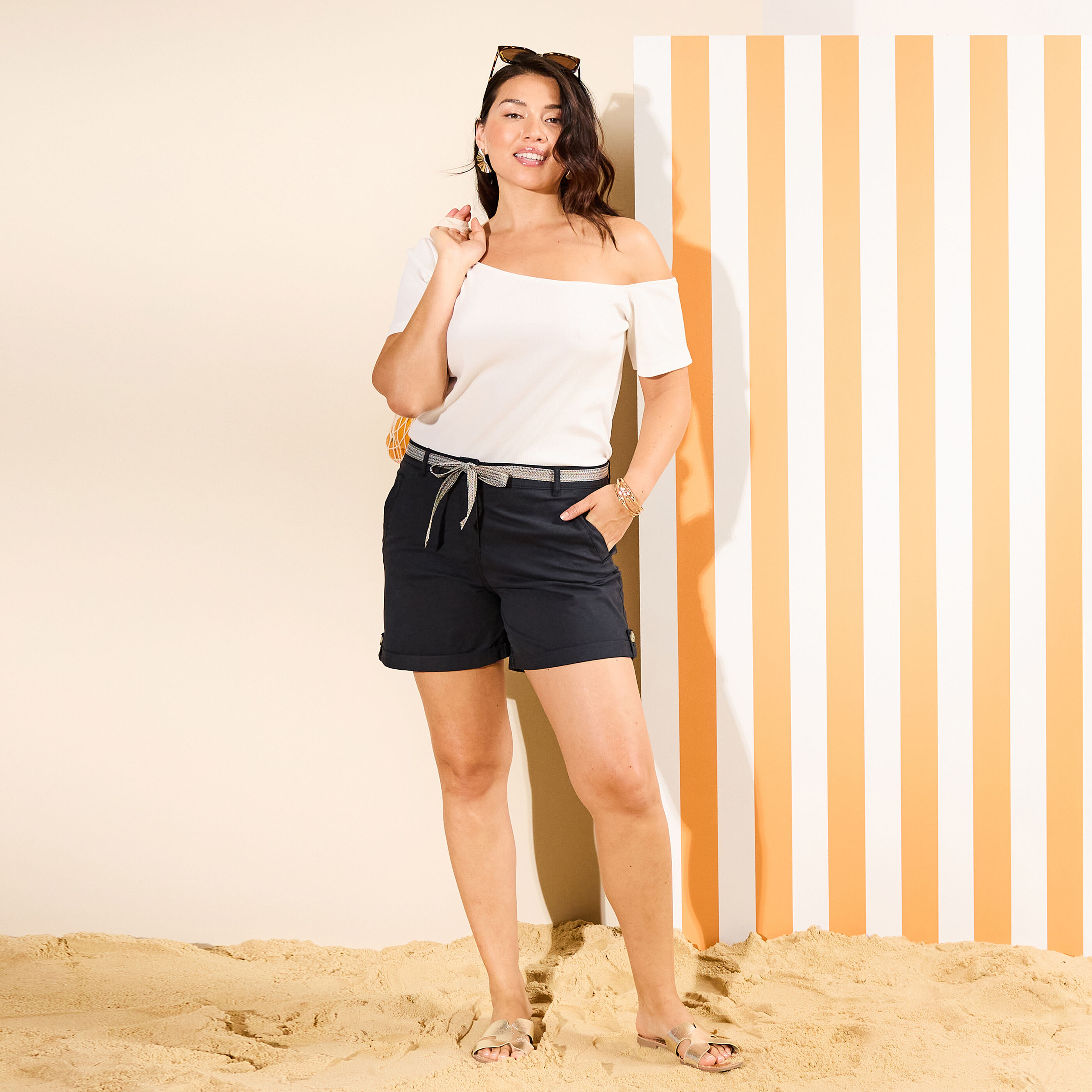 Tshirt asymetrique femme