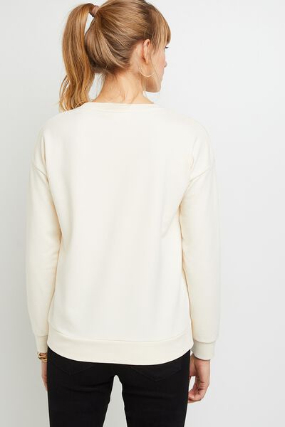 Sweatshirt Amour femme