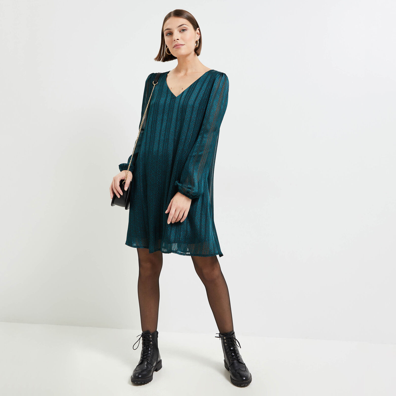 Robe imprimée femme