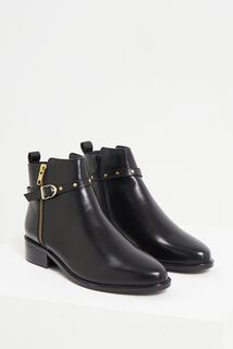 Bottines plates femme